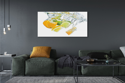 Acrylic print Citrus water