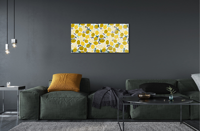 Acrylic print Lemons