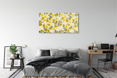 Acrylic print Lemons