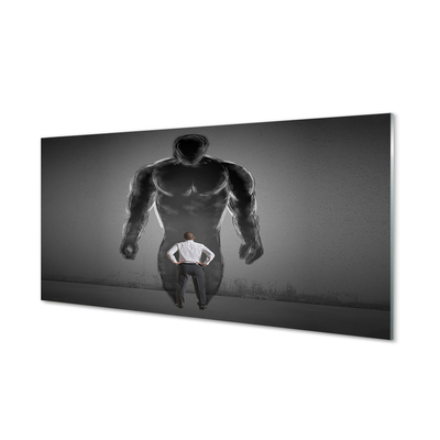 Acrylic print Human muscles