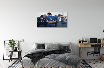 Acrylic print Footballers