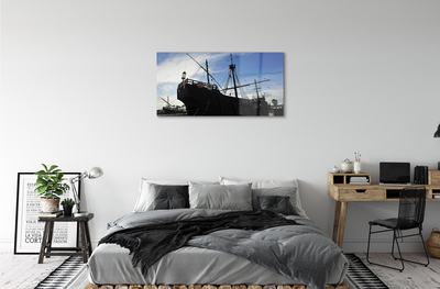 Acrylic print The ship of the sky