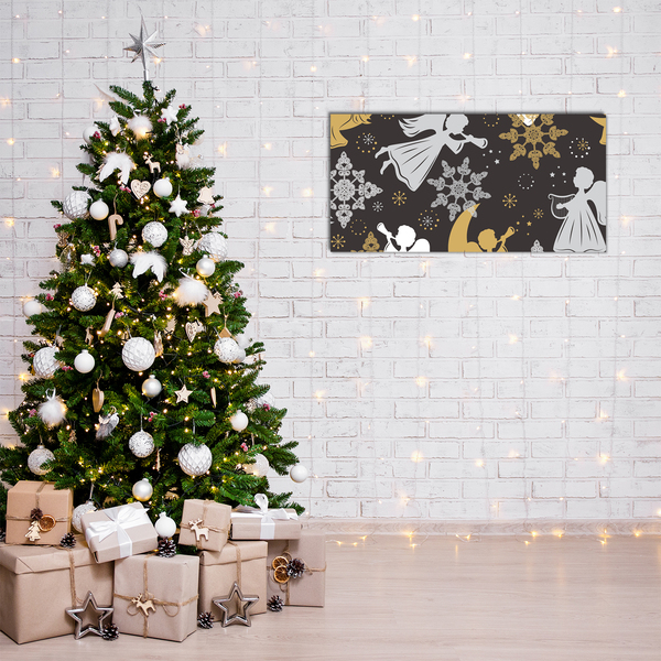 Plexiglas® Wall Art Snowflakes Christmas Angels