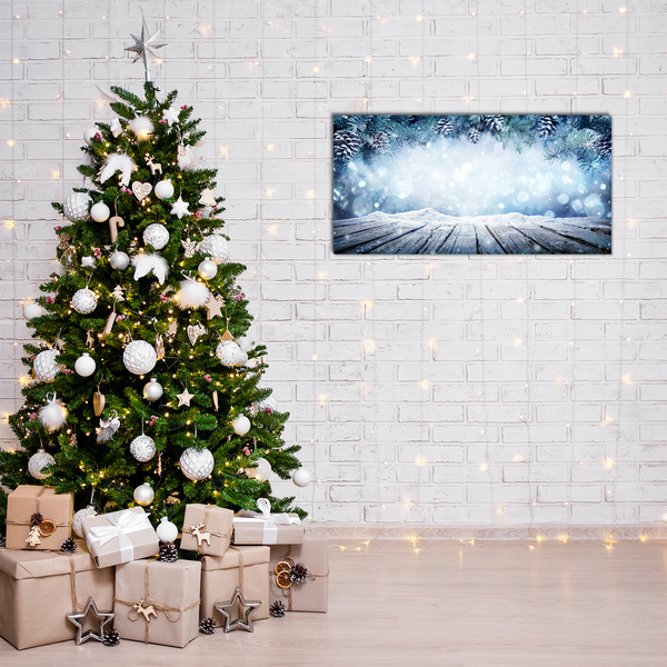 Plexiglas® Wall Art Winter Snow Christmas Tree