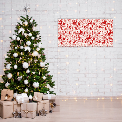 Plexiglas® Wall Art Reindeer Decoration Winter holidays