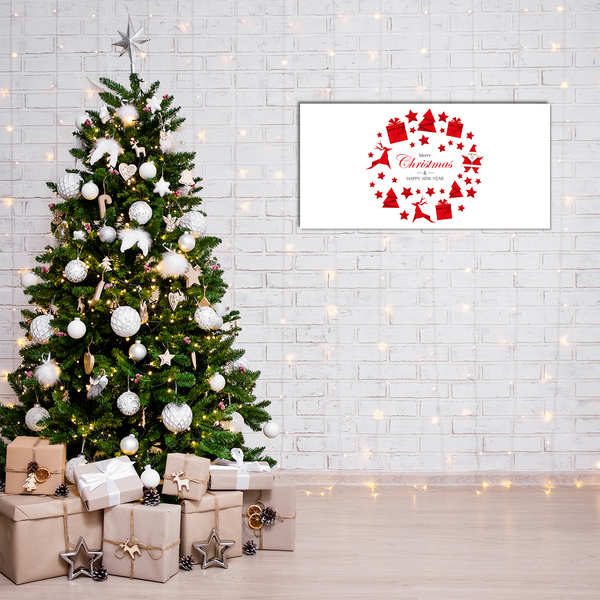 Acrylic Print Christmas Holiday Decorations