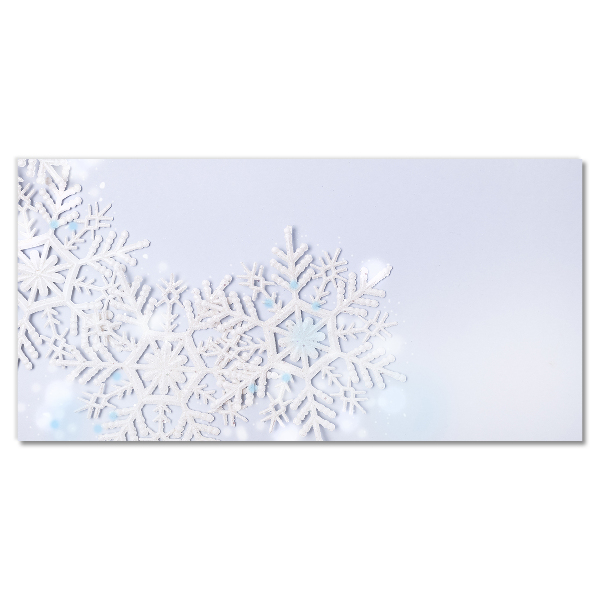 Acrylic Print Snowflakes Winter Snow