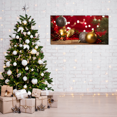 Plexiglas® Wall Art Christmas tree balls Christmas Decorations