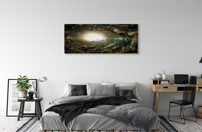 Canvas print Clouds of birds