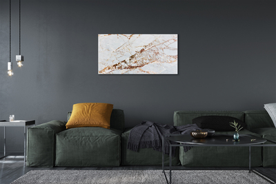 Canvas print Marble stone wall