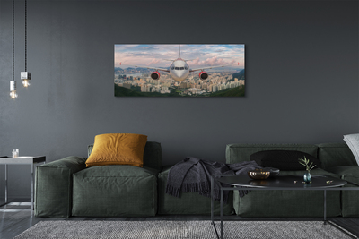 Canvas print Top-map