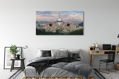 Canvas print Top-map