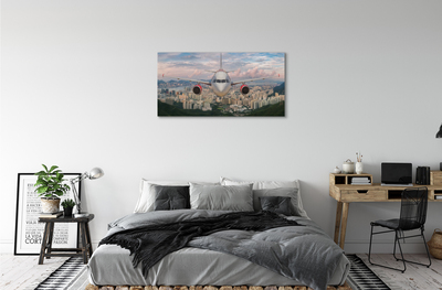 Canvas print Top-map