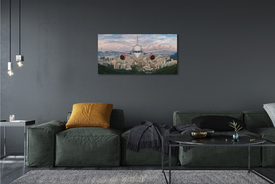 Canvas print Top-map