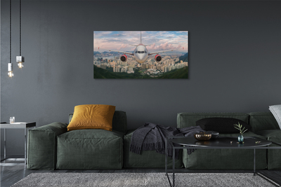 Canvas print Top-map