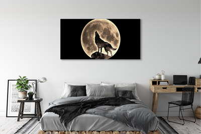 Canvas print Lupine moon