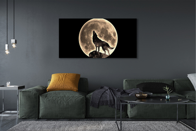 Canvas print Lupine moon