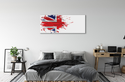 Canvas print The flag of great britain