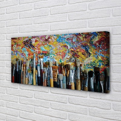 Canvas print Mazy brushes