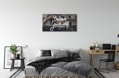 Canvas print One registration