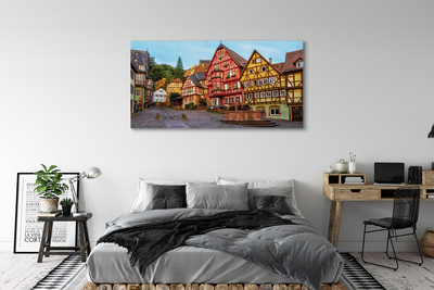 Canvas print Germany bayern old town