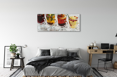 Canvas print Fruit herbal winter