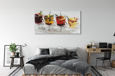 Canvas print Fruit herbal winter