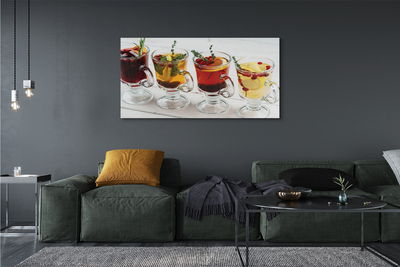 Canvas print Fruit herbal winter