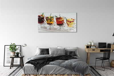 Canvas print Fruit herbal winter