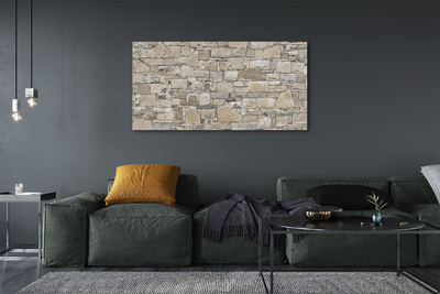 Canvas print Wall stone wall