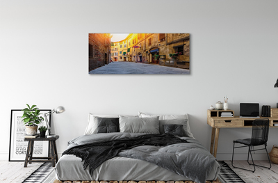 Canvas print Italy gebäudestraße