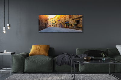 Canvas print Italy gebäudestraße