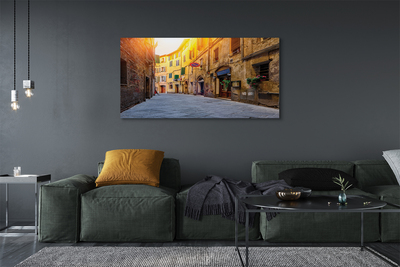 Canvas print Italy gebäudestraße