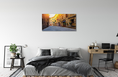 Canvas print Italy gebäudestraße