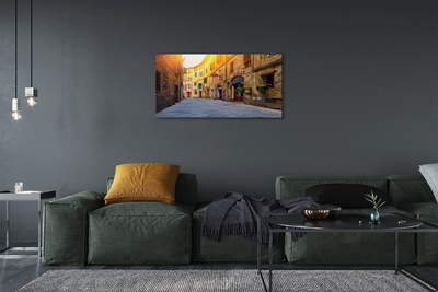 Canvas print Italy gebäudestraße