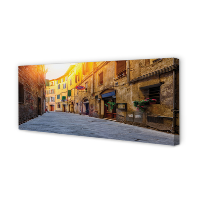 Canvas print Italy gebäudestraße