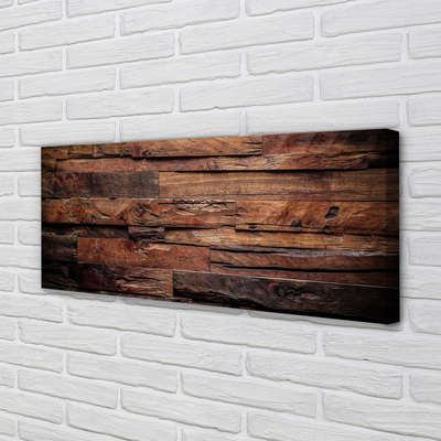 Canvas print Texture of the wood grain