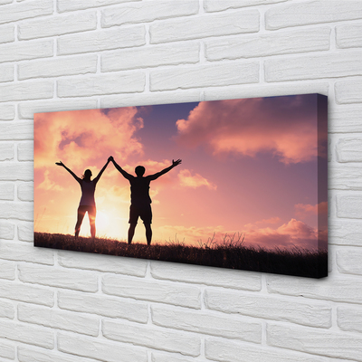 Canvas print The westerners