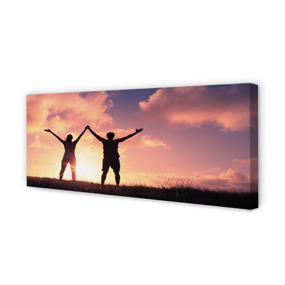 Canvas print The westerners