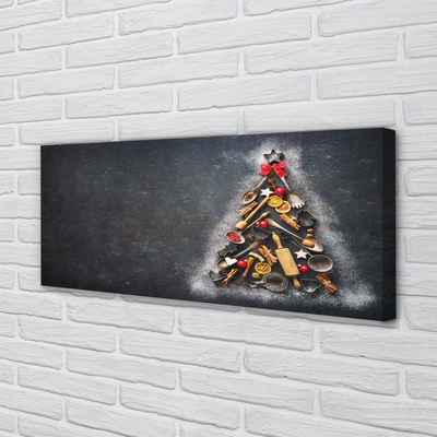 Canvas print Christmas decorations
