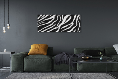Canvas print Zebrafelldesign