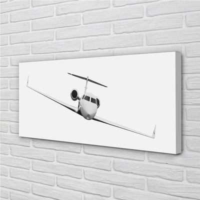 Canvas print Airplane sky