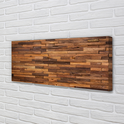 Canvas print Panels wood panels