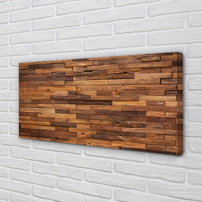 Canvas print Panels wood panels