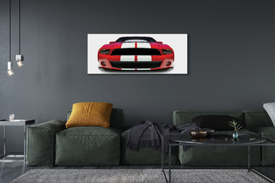 Canvas print Red sports car