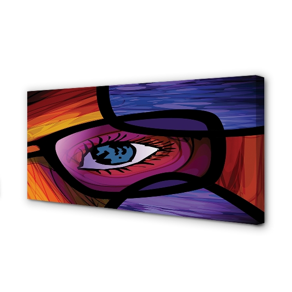 Canvas print Eye image