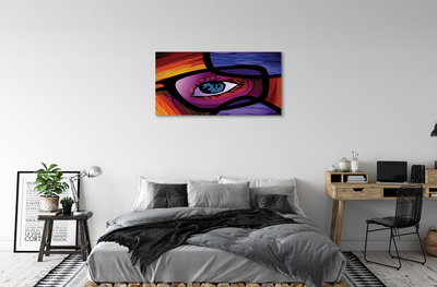 Canvas print Eye image