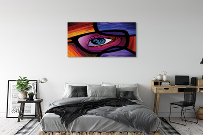 Canvas print Eye image