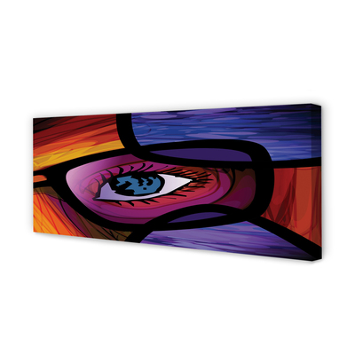 Canvas print Eye image