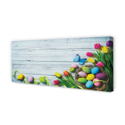 Canvas print Butterfly eggs